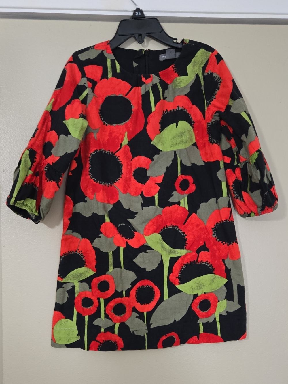 Baby GAP Girls Cotton Poppy Floral Dress Size 5 Years Old